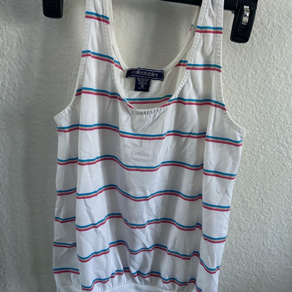 Collectables Striped Tank Top